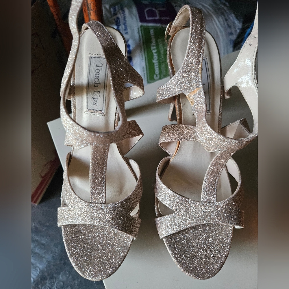 Ladies Prom Sparkel Dance Shoes